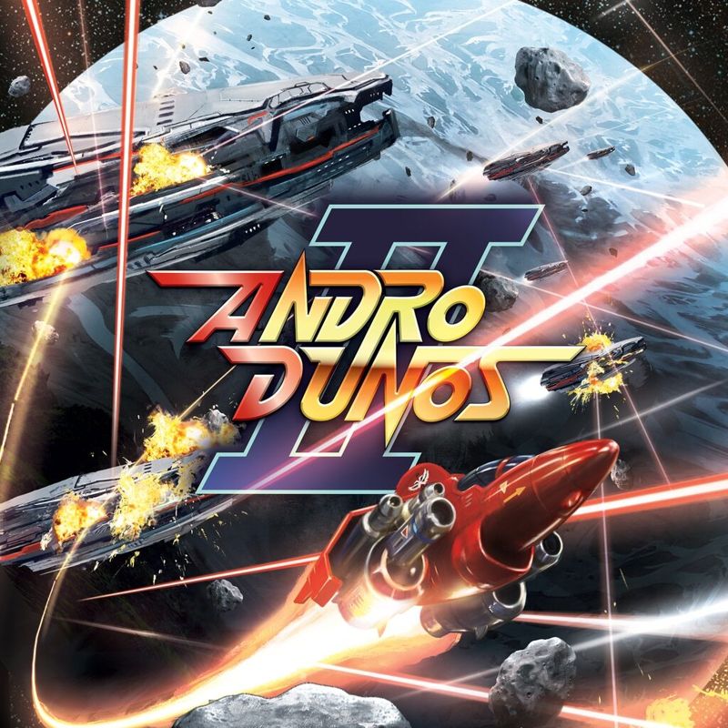 Andro dunos II (special cover) box art for Nintendo Switch